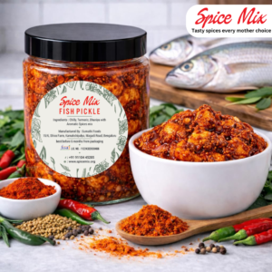 Spice Mix Authentic Fish Pickle | Traditional Karnataka Style | Bangalore Made 100% Natural Non-Veg Pickle