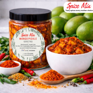 Spice Mix Authentic Mango Pickle | Traditional Karnataka Style | Bangalore Made 100% Natural Aam Pickle