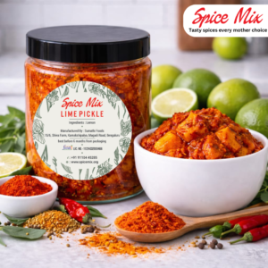 Spice Mix Authentic Lime Pickle | Traditional Karnataka Style | Bangalore Made 100% Natural Nimbu Pickle