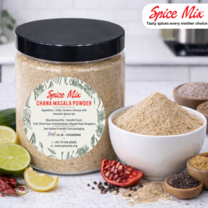 Spice Mix Authentic Chana Masala Powder | Traditional Karnataka Style | Bangalore Made 100% Natural Masala