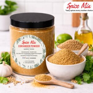 Spice Mix Premium Coriander Powder | Traditional Karnataka Style | Bangalore Made 100% Pure & Natural