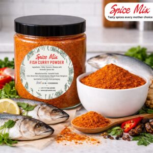 Spice Mix Authentic Fish Curry Powder | Traditional Karnataka Style | Bangalore Made 100% Natural Masala