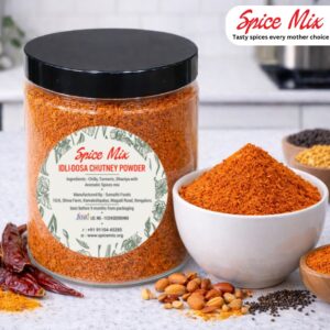 Spice Mix Authentic Idli–Dosa Chutney Powder | Traditional Karnataka Style | Bangalore Made 100% Natural Chutney Pudi