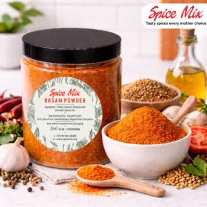 Spice Mix Authentic Rasam Powder | Traditional Karnataka Style | Bangalore Made 100% Natural Rasam Pudi