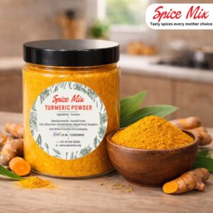 Spice Mix Pure Turmeric Powder (Haldi) | High Curcumin | 100% Natural Turmeric from Sumathi Foods Bangalore